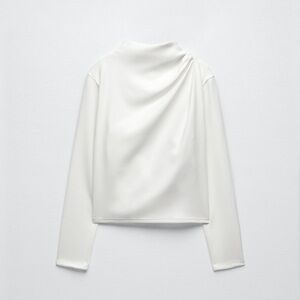 Zara Draped Blouse